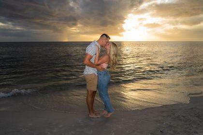 Portrait at golden hour, Gulf Coast Florida